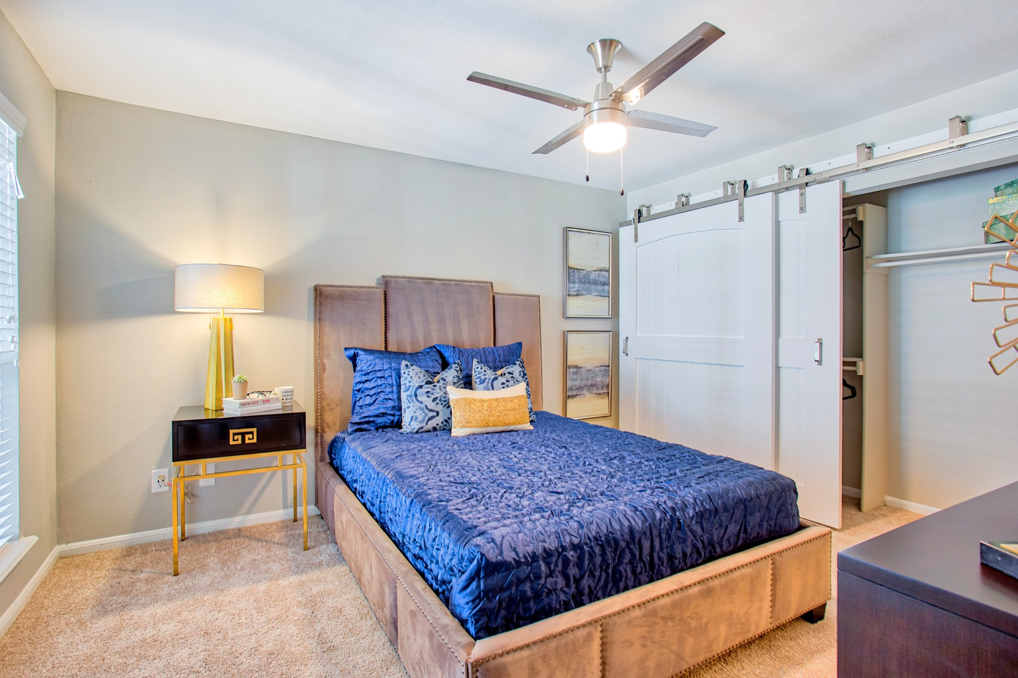 Bedroom at The Trails of Valley Ranch in North Irving, Texas