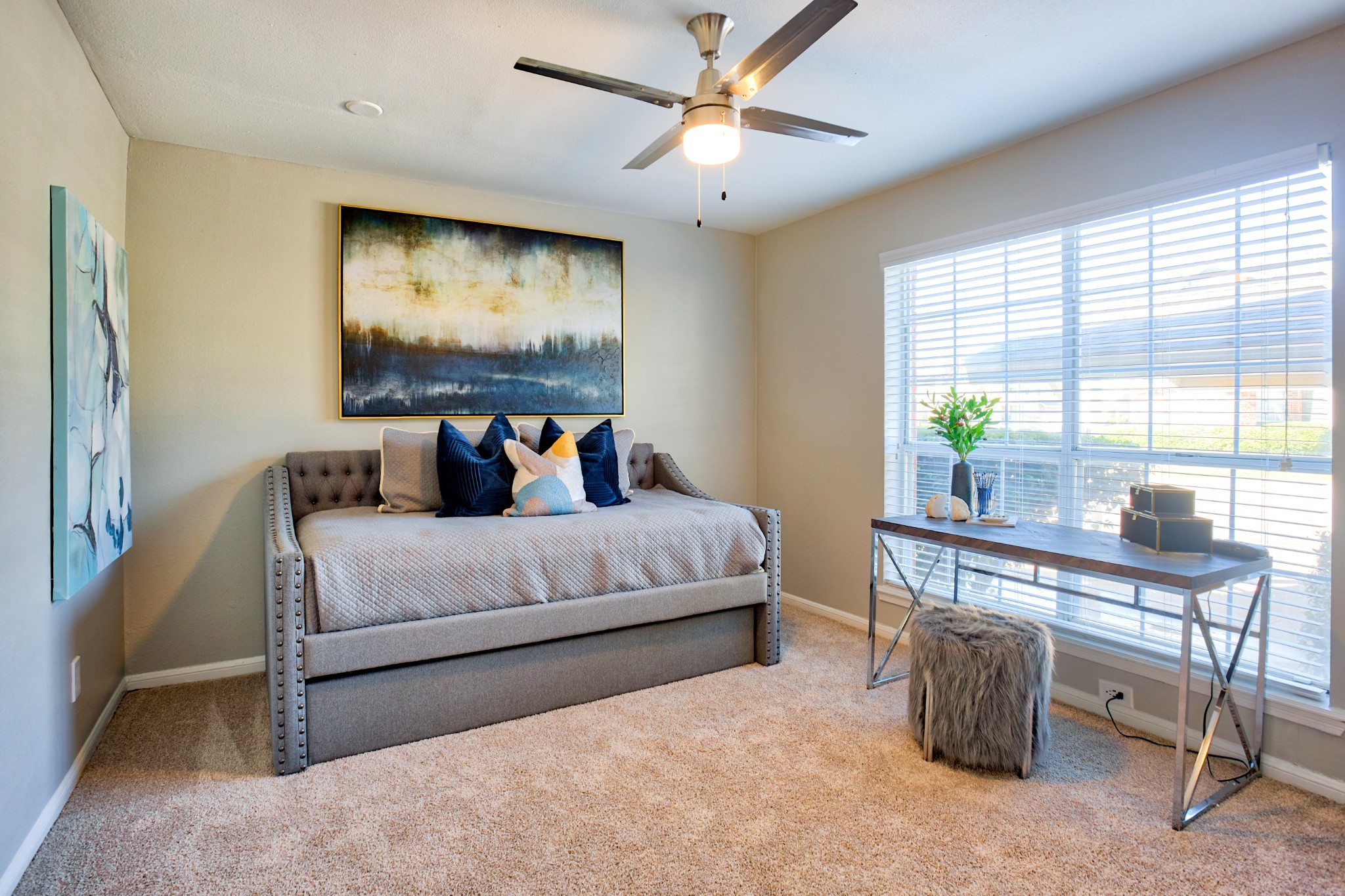 Bedroom at The Trails of Valley Ranch in North Irving, Texas