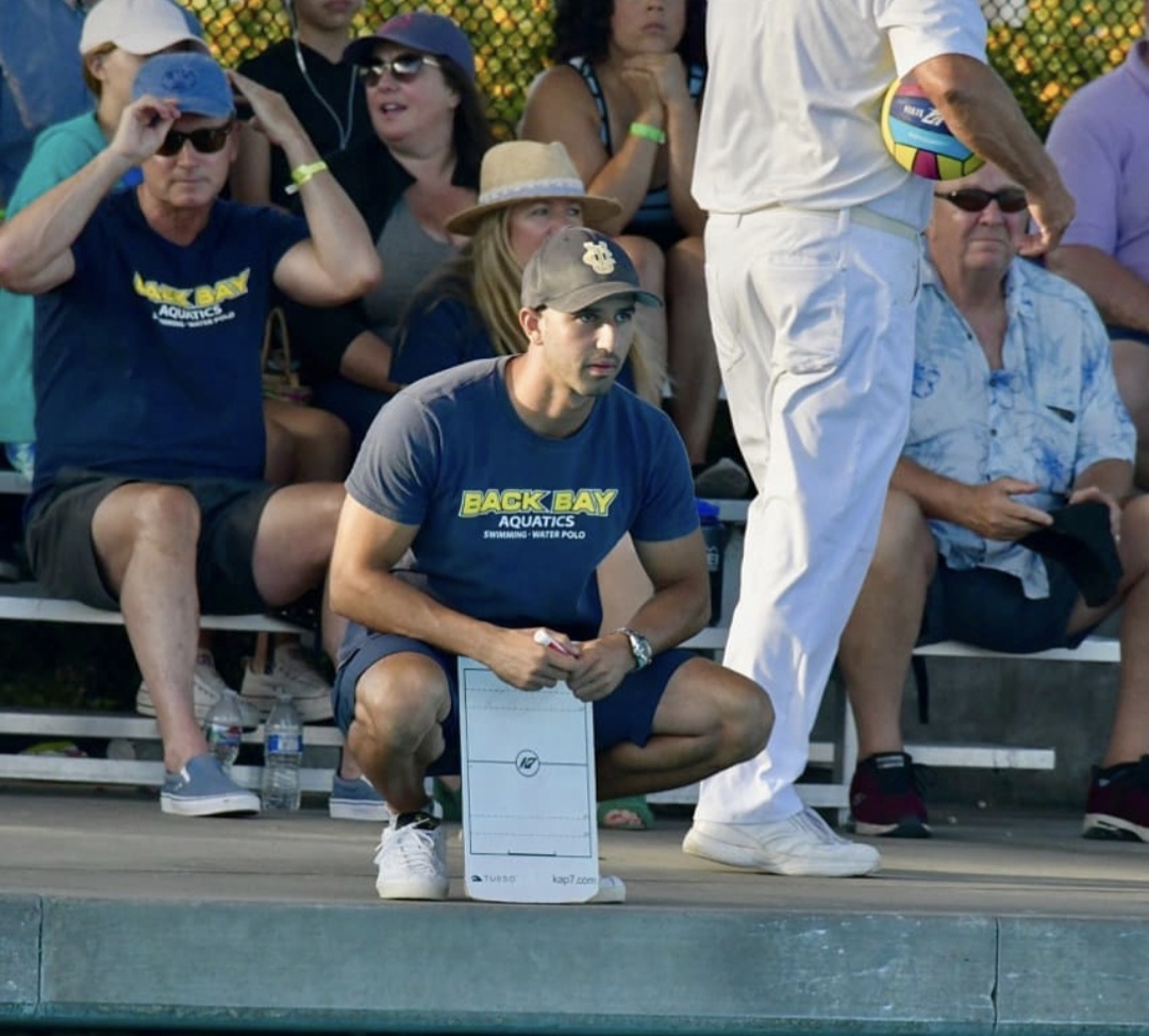 Bob McDonald on the pool deck — Co-Founder and Program Director