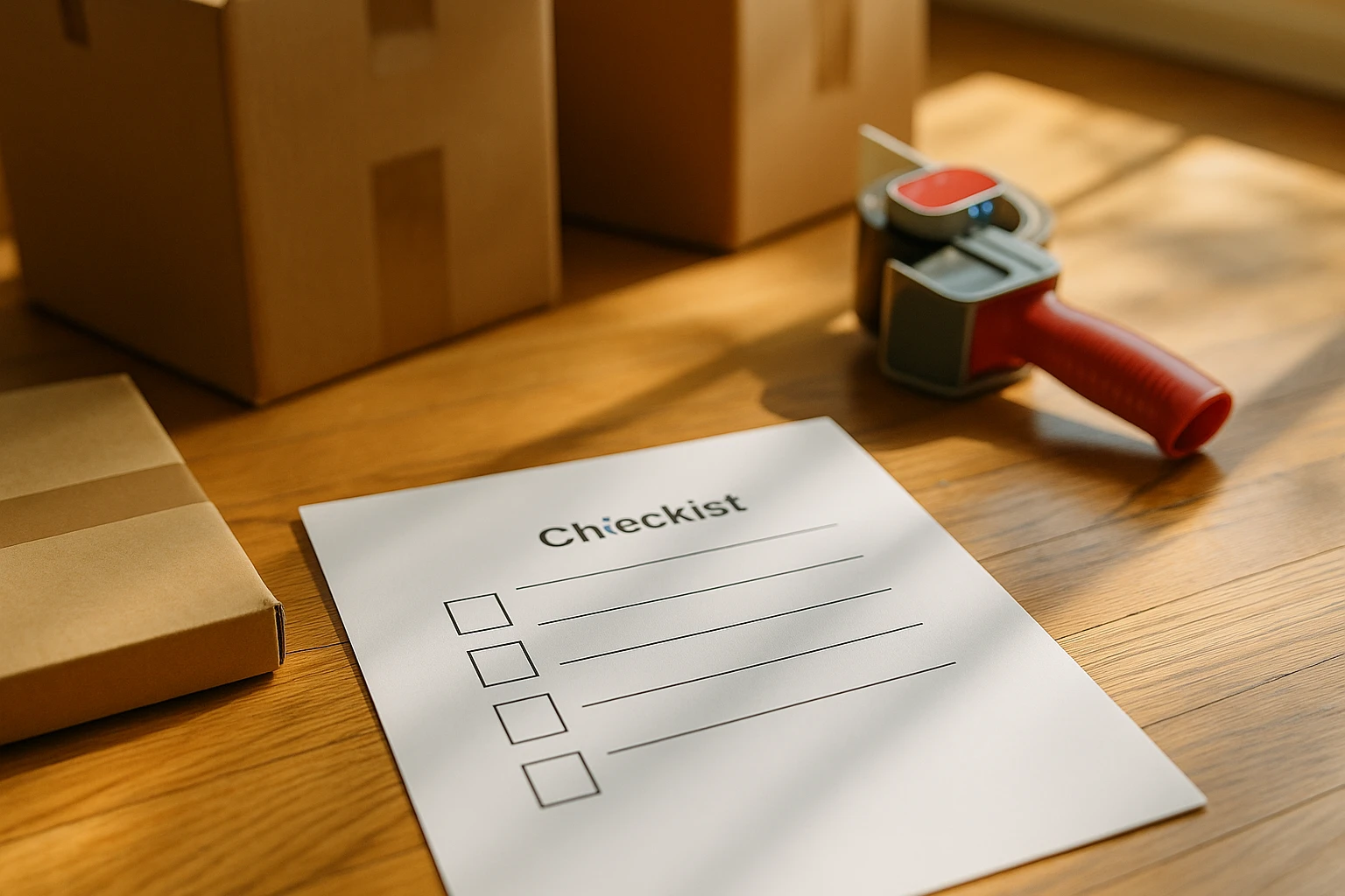 moving & storage service: loading a truck