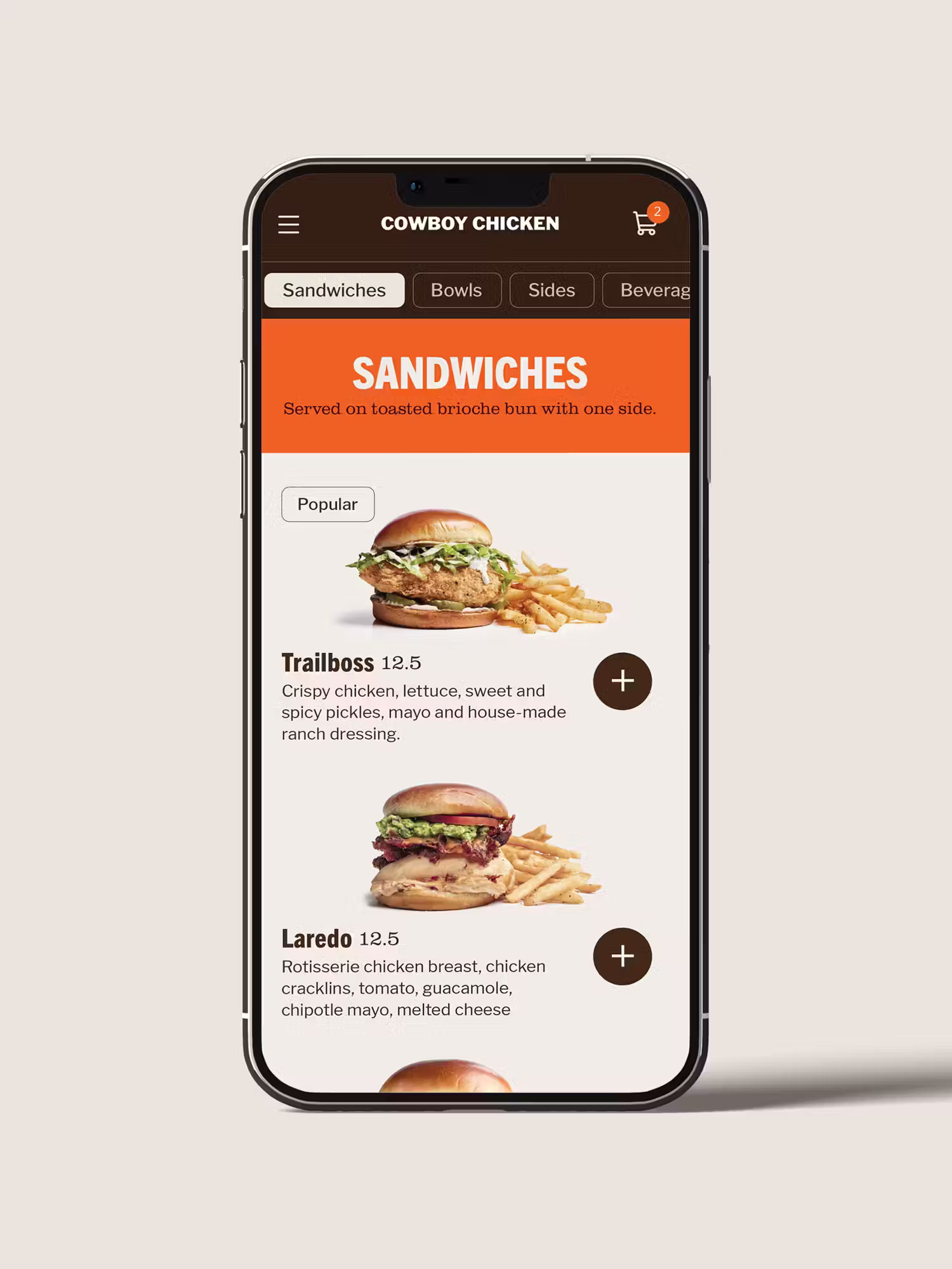 cowboy chicken mobile ordering app