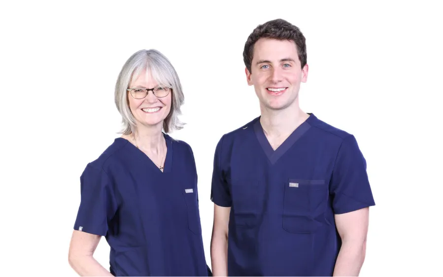 Specialist orthodontists, Dr. Joseph O'Connor and Dr. Katherine Condren