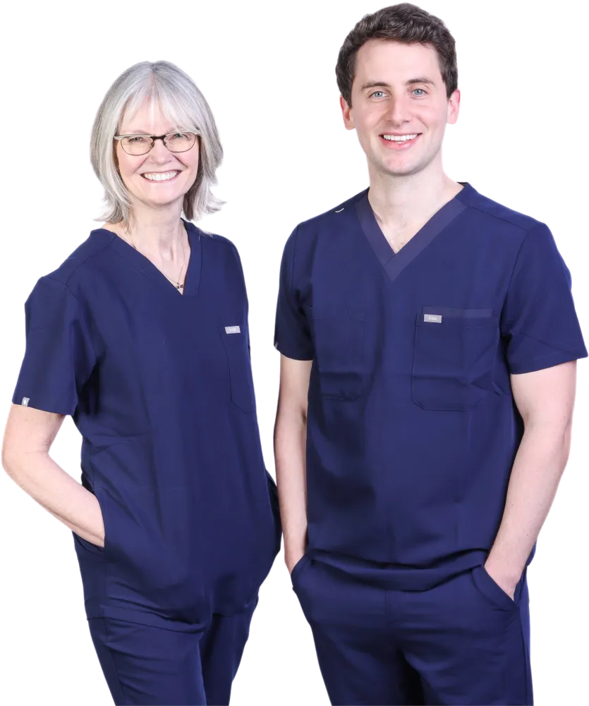 Specialist orthodontists, Dr. Joseph O'Connor and Dr. Katherine Condren