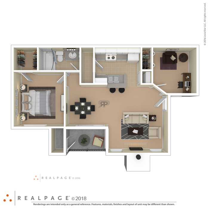 1 bedroom