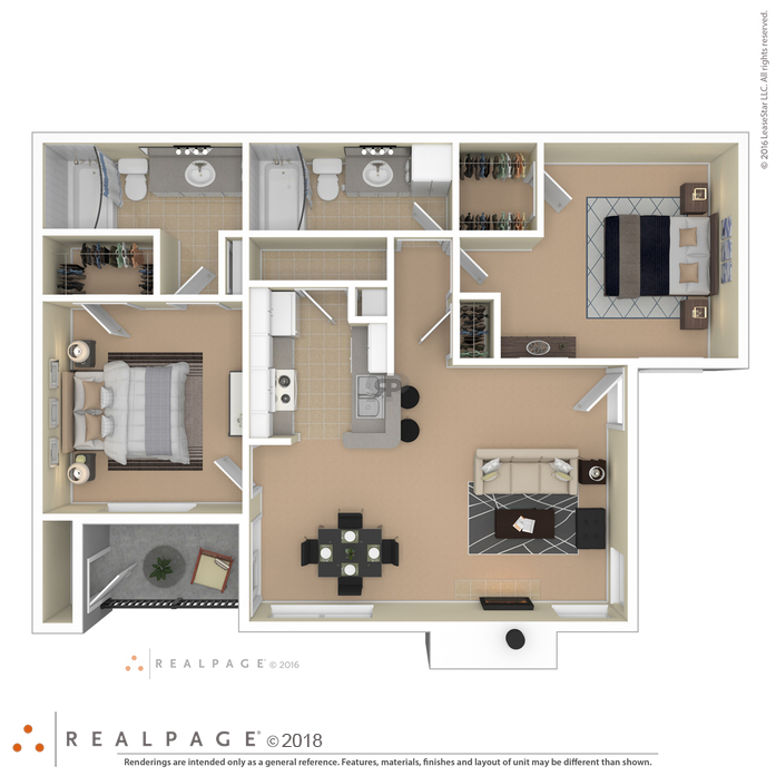 2 bedroom