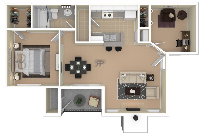 1 bedroom
