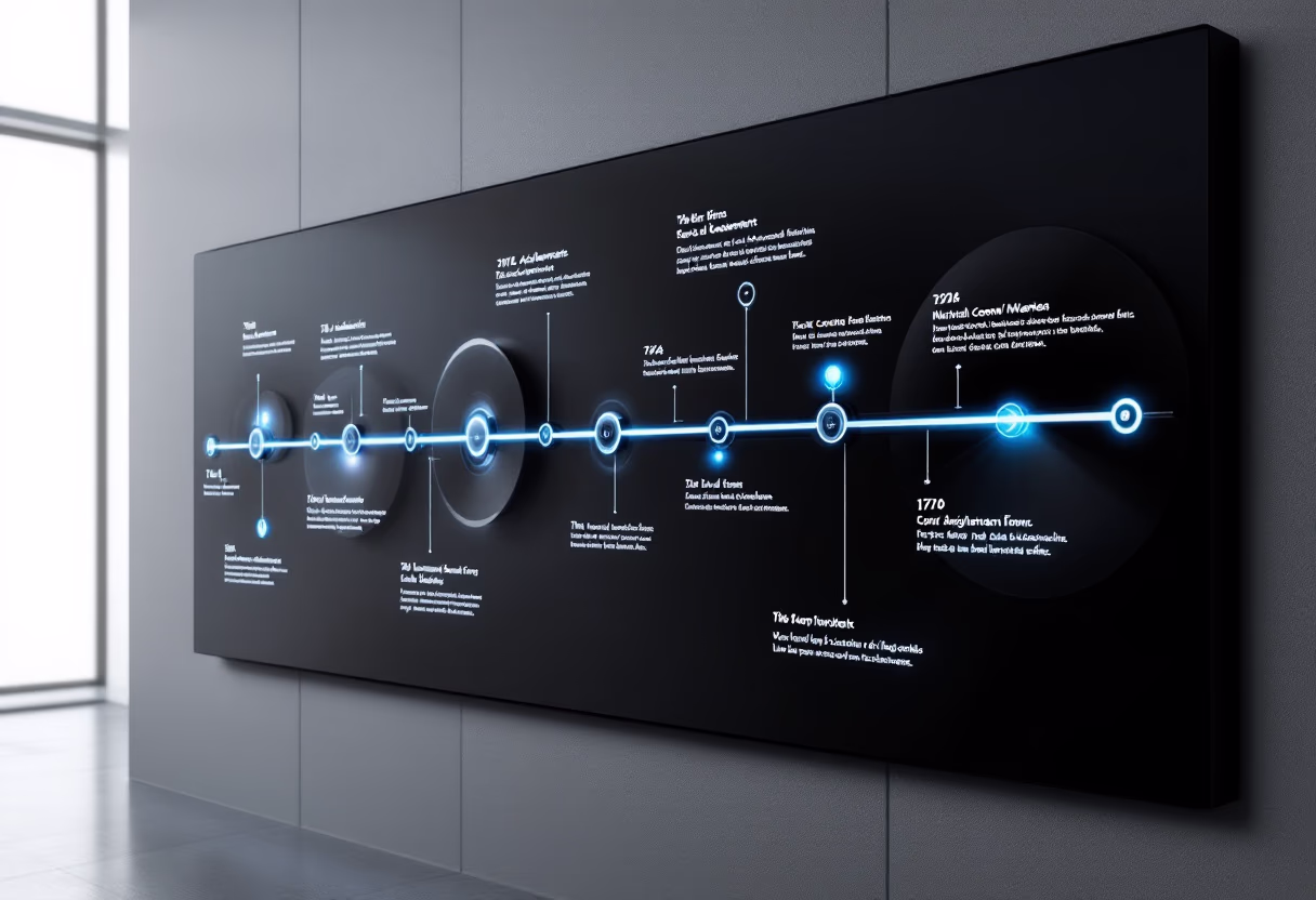 consulting firm timeline 1