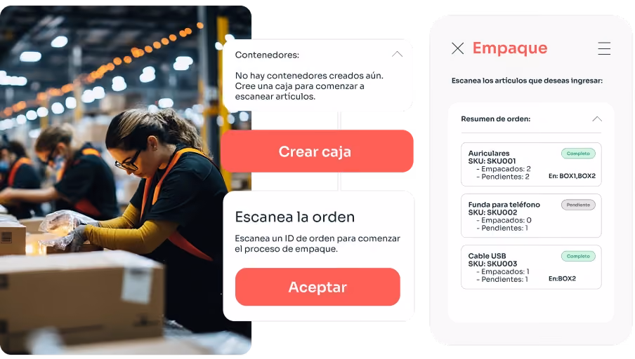 Crear caja