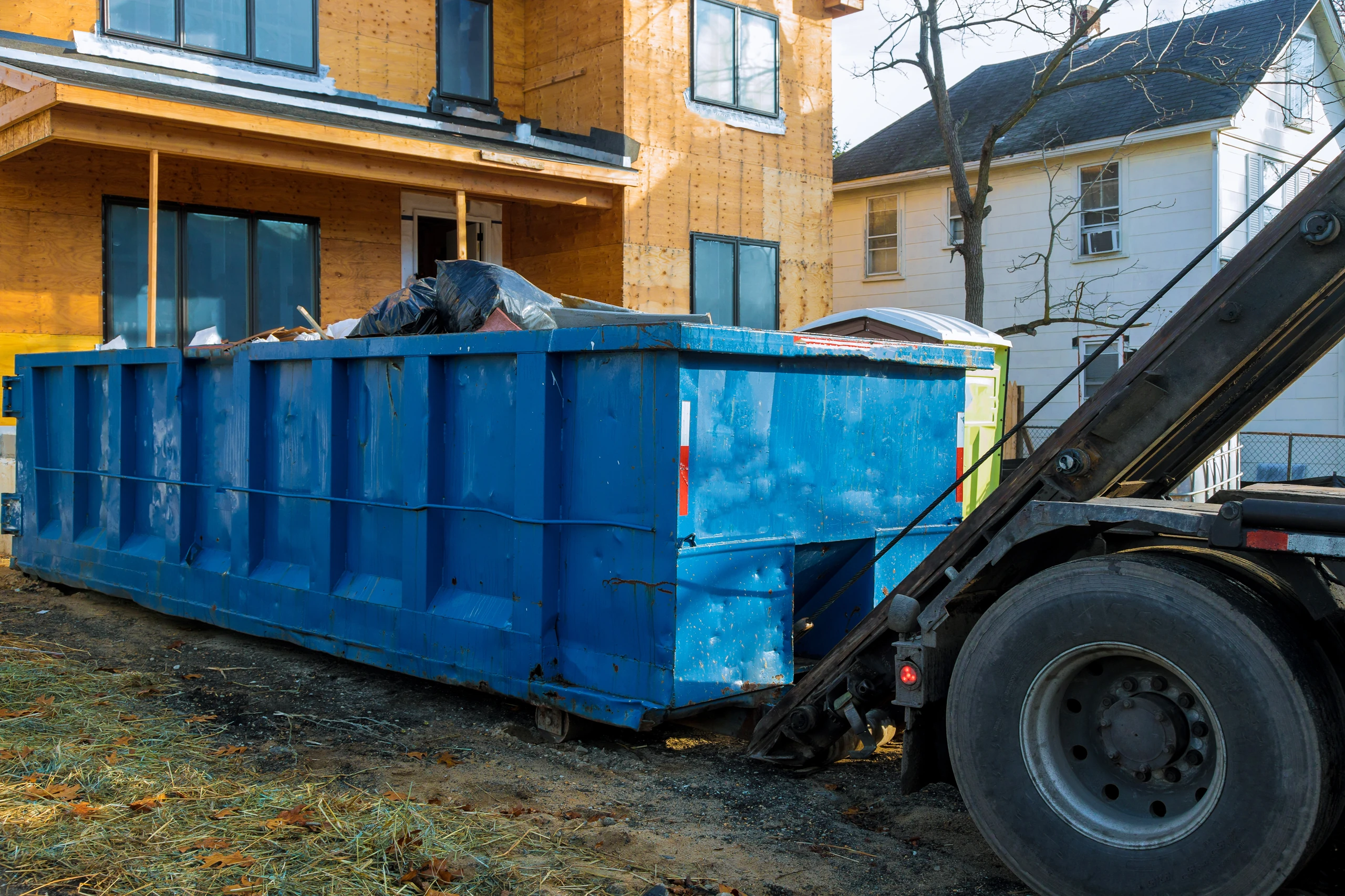 Blue Dumpster 6