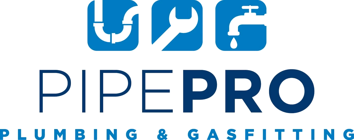 Pipe Pro Plumbing & Gasfitting logo with pipe, wrench and tap icons