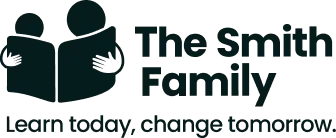 The Smilers Family logo with a heart and tagline 'Save every chance to smile'.