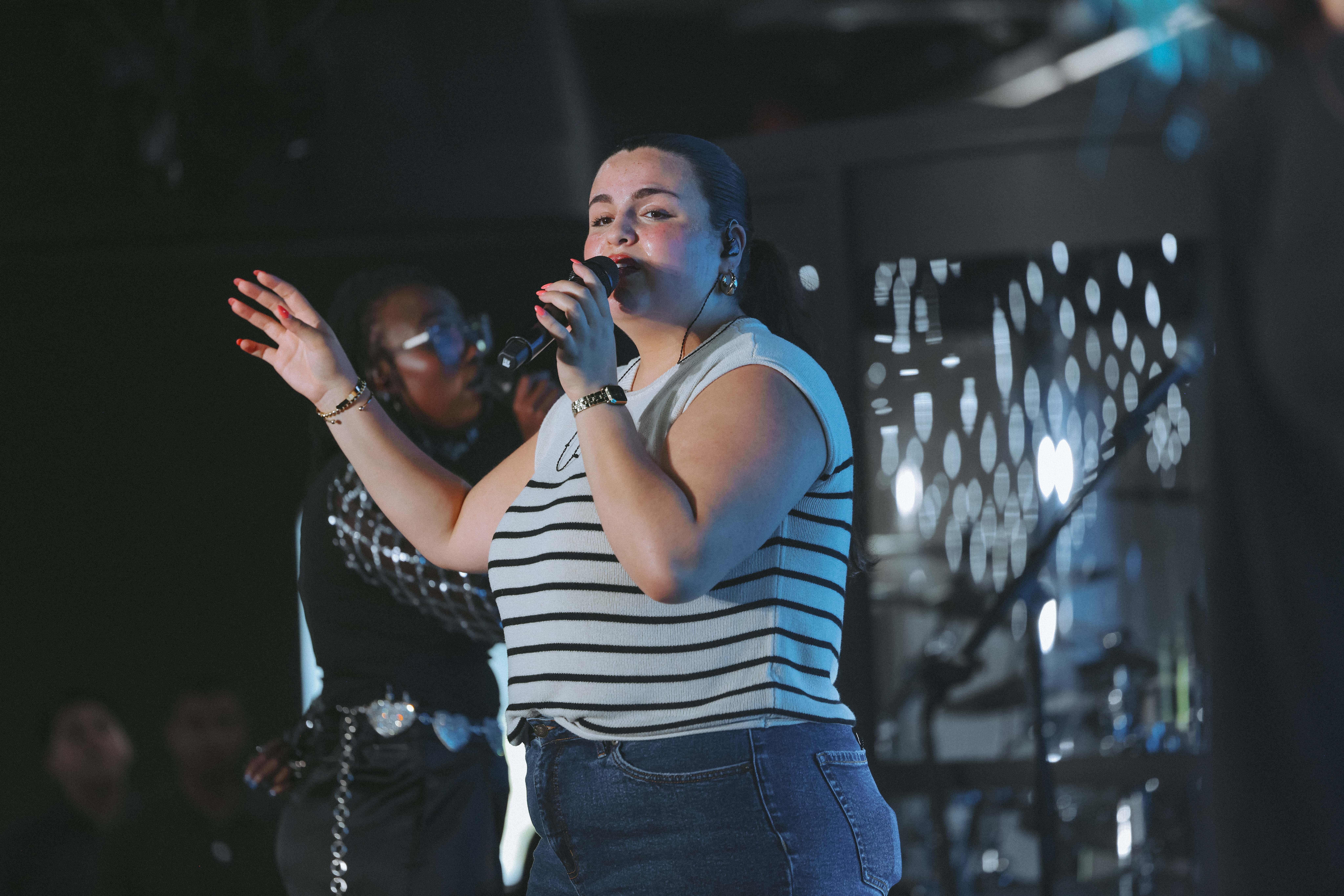 RTSW worship team in a live service