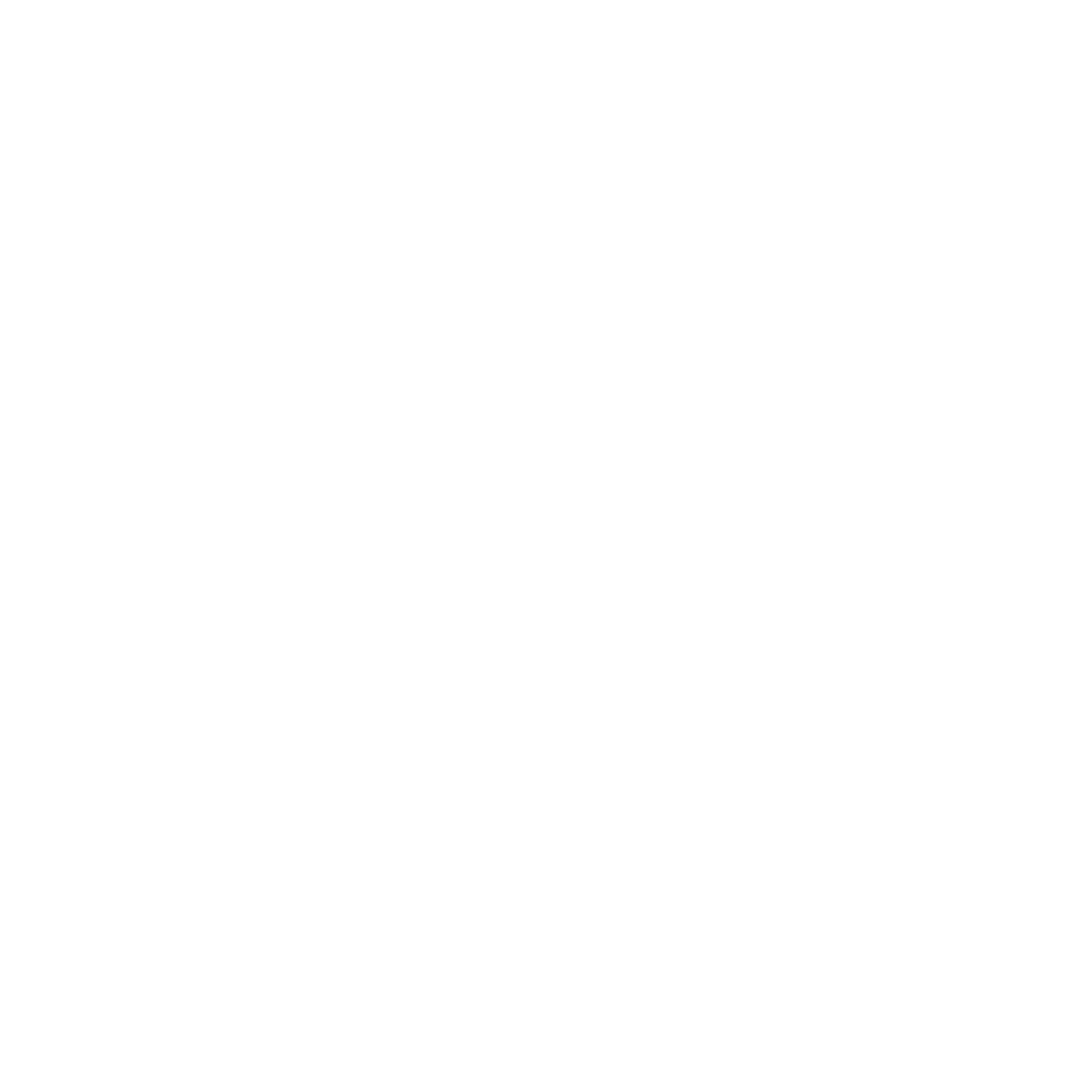 Simple white leaf icon with rounded edges on a black background.
