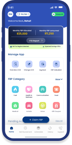 Prosperr Benefits mobile app