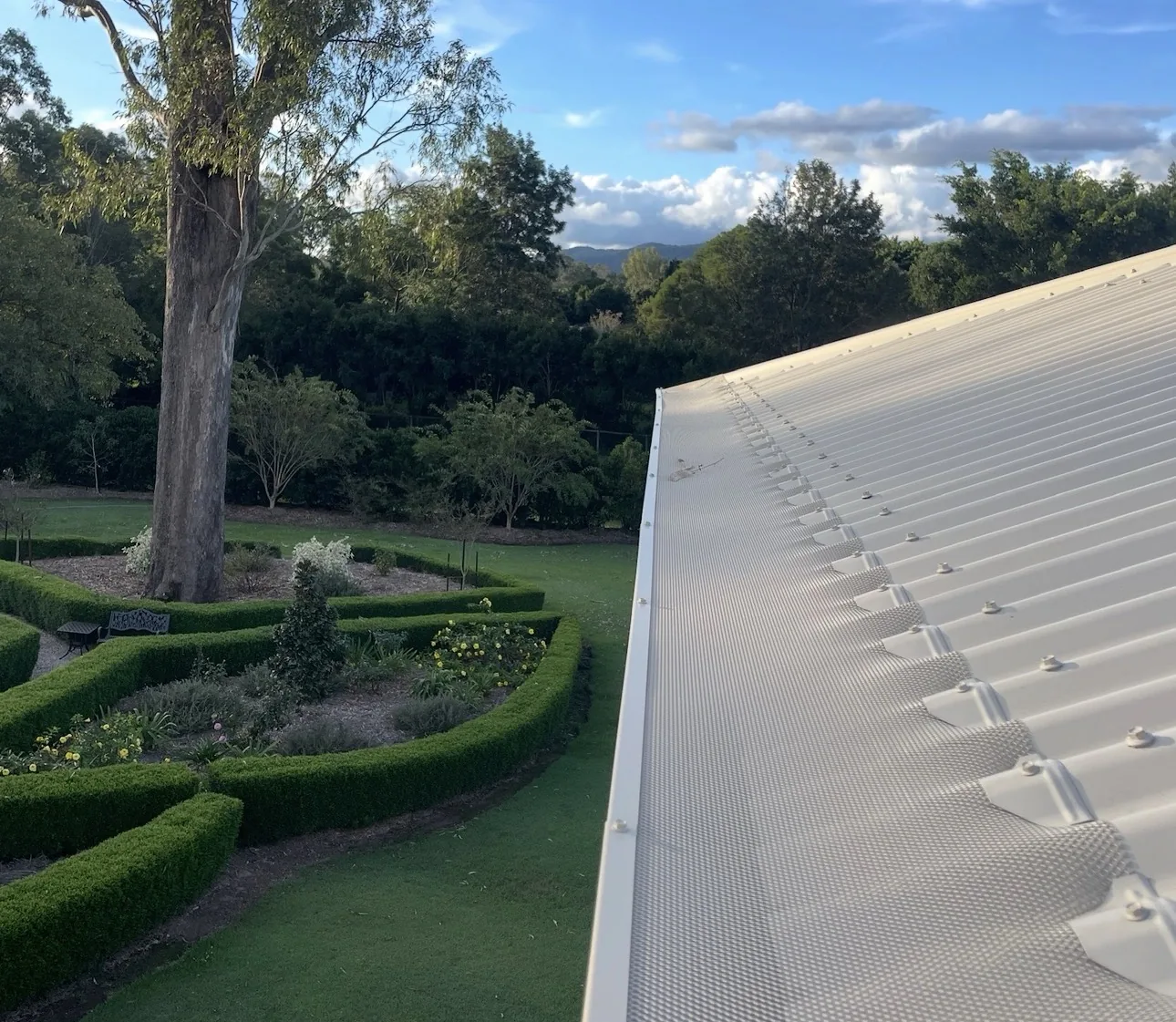 Gutter guard installation by My Gutter Guards