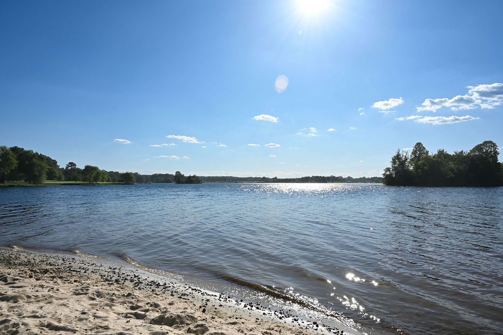 Public beach at Lake Anna