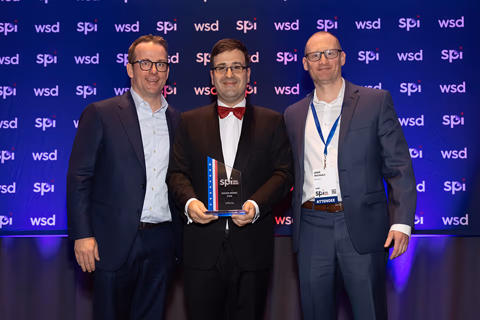 Issuer Rising Star Award winner at SP Intelligence USA 2025.