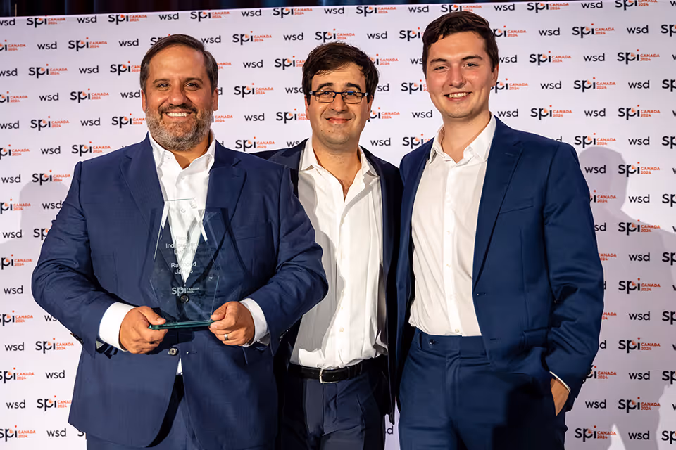 Best Independent Dealer Award winner at SP Intelligence Canada 2024.