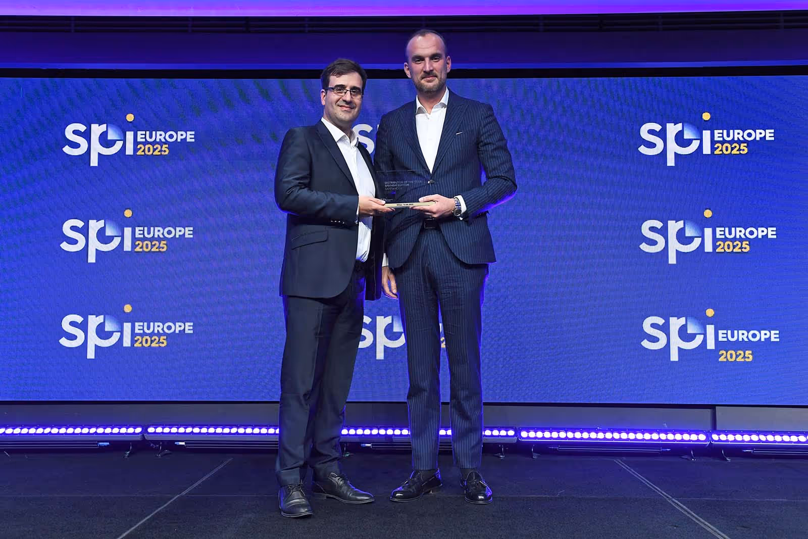 Best Spanish Distributor Award winner at SP Intelligence Europe 2025.