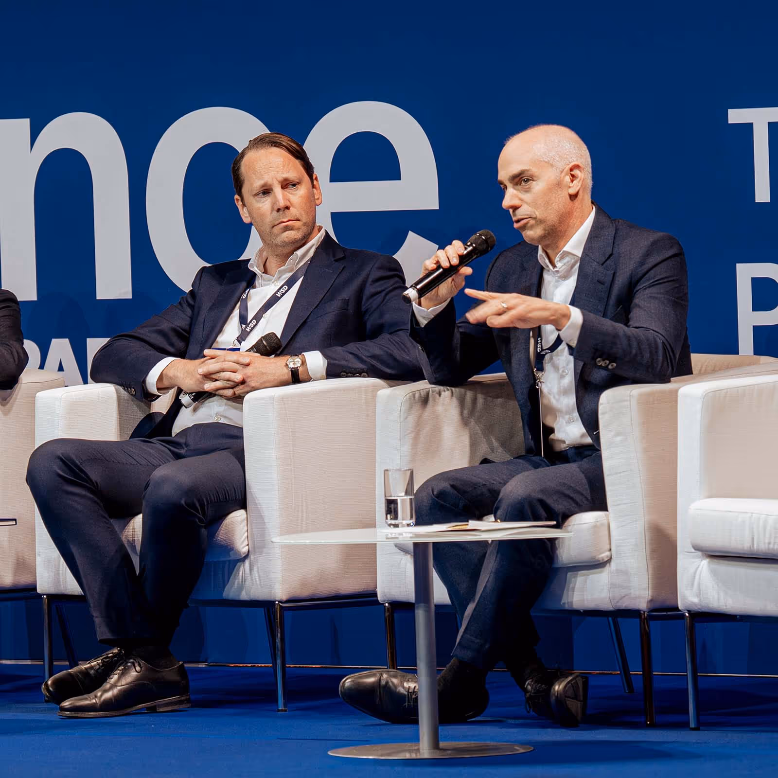 Elliot Scherer, Managing Director & Global Head Wealth Solutions Group at CIBC Capital Markets talking during a panel at SPI Europe 2026, the Structured Products Conference.
