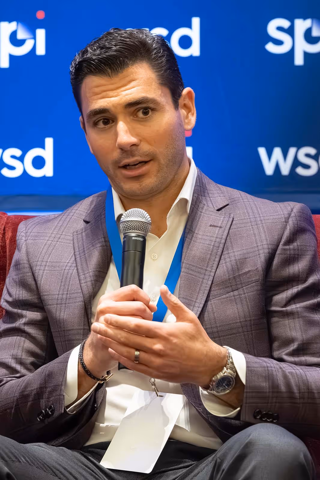 Matthew Swingle, Director at Royal Bank of Canada speaking during a panel at SPI USA 2025, the Structured Products Conference.