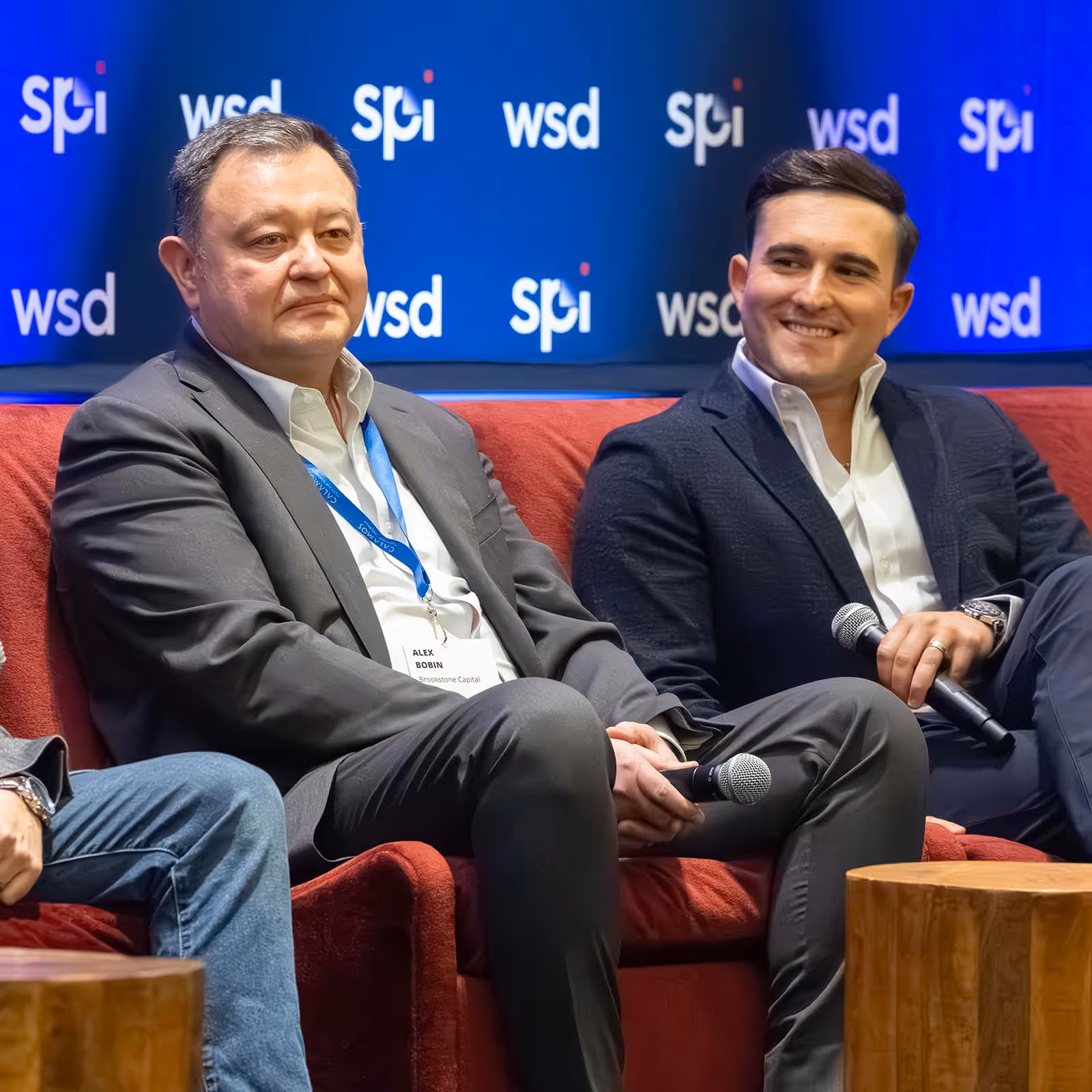 Alex Bobin and Lou Mandia take part in a panel at SPI USA 2025, the Structured Products Conference.