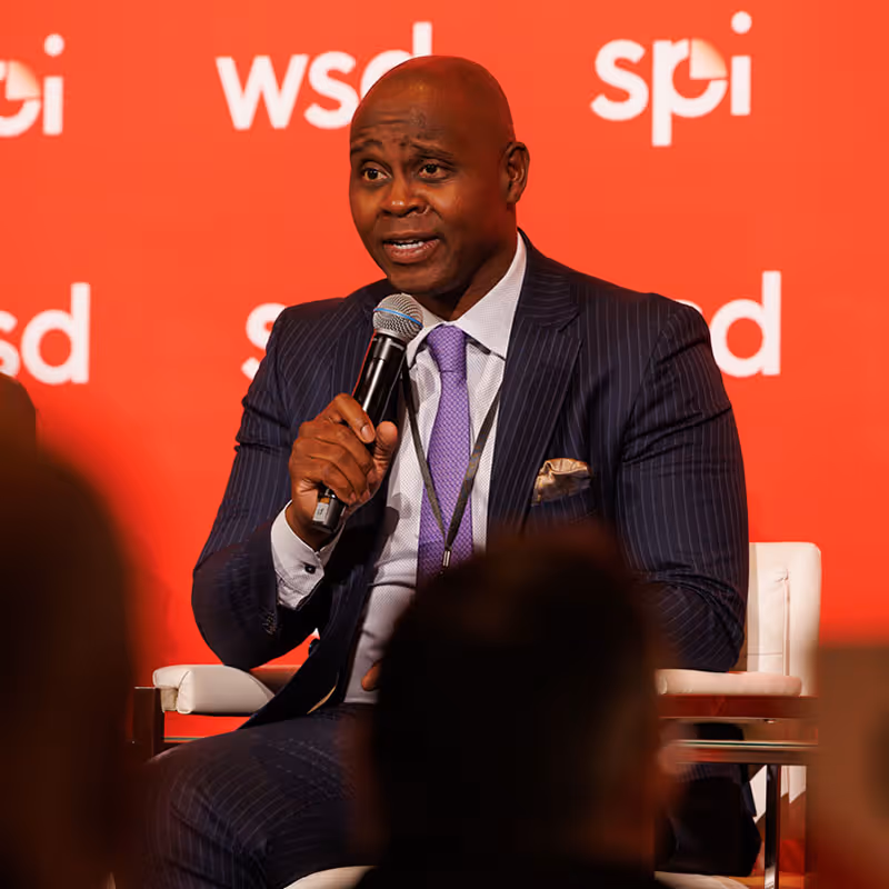 Kory Brewster, Managing Director, Structured Solutions Group at National Bank of Canada speaking during a panel at SPI Canada 2025, the Structured Products Conference.