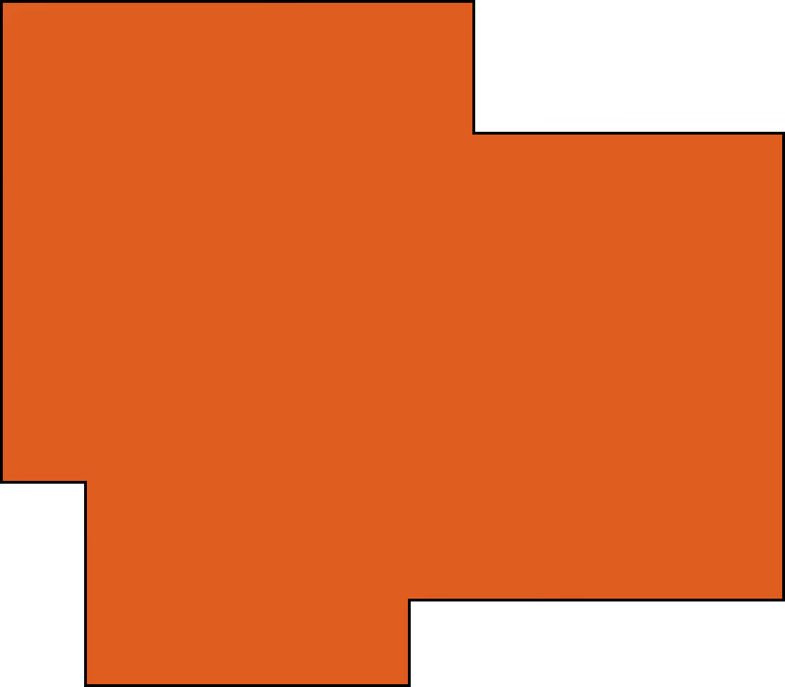 Mathematical subtraction visualization with block of 9 minus block of 7 equals block of 2.
