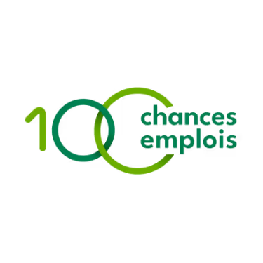 Logo 100 chances 100 emplois