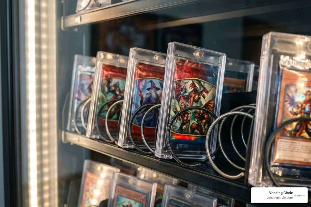 Internal mechanical coils loaded with acrylic-encased booster packs