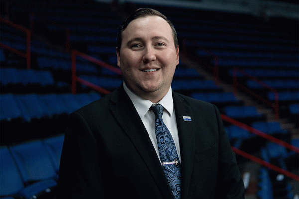 Brandt Daniels, a University of New Orleans graduate, has been recognized as a 30|Under|30 Class of 2024 awardee by the International Association of Venue Managers.