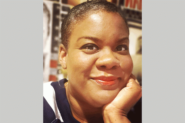 University of New Orleans alumna Chloé Duplessis, who is legally blind, recently created the first-ever visually accessible “I voted” sticker for the City of Denver.