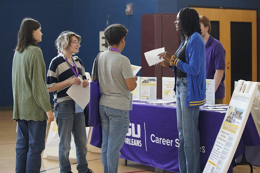 Students and alumni can connect with approximately 100 employers at the LSU New Orleans Career Fair on Oct. 8. The event will feature internship, part-time and full-time career opportunities across a variety of industries.