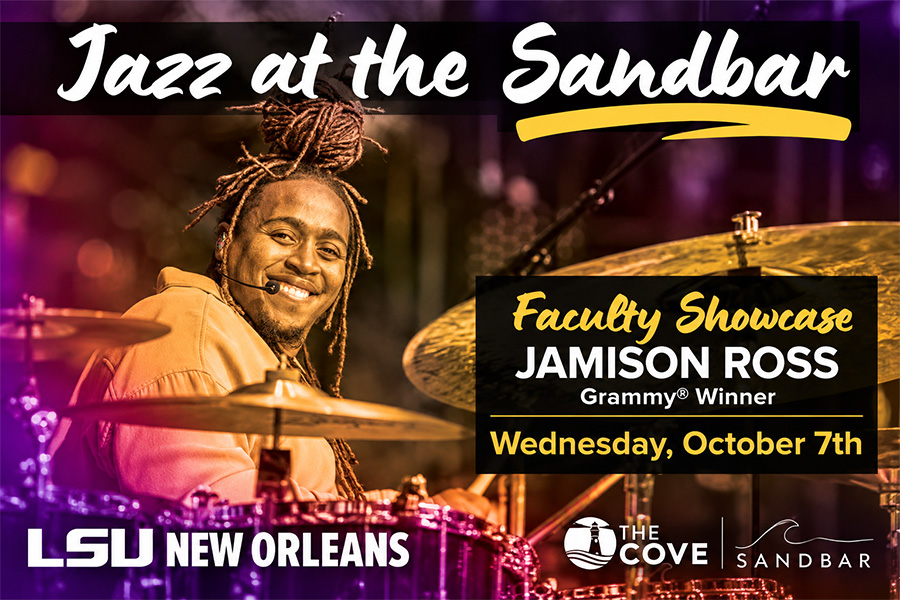 Jazz at the Sandbar returns this fall for its 36th year and, for the first time in two years, the longtime concert series is returning home to the Cove on the LSU New Orleans campus.
