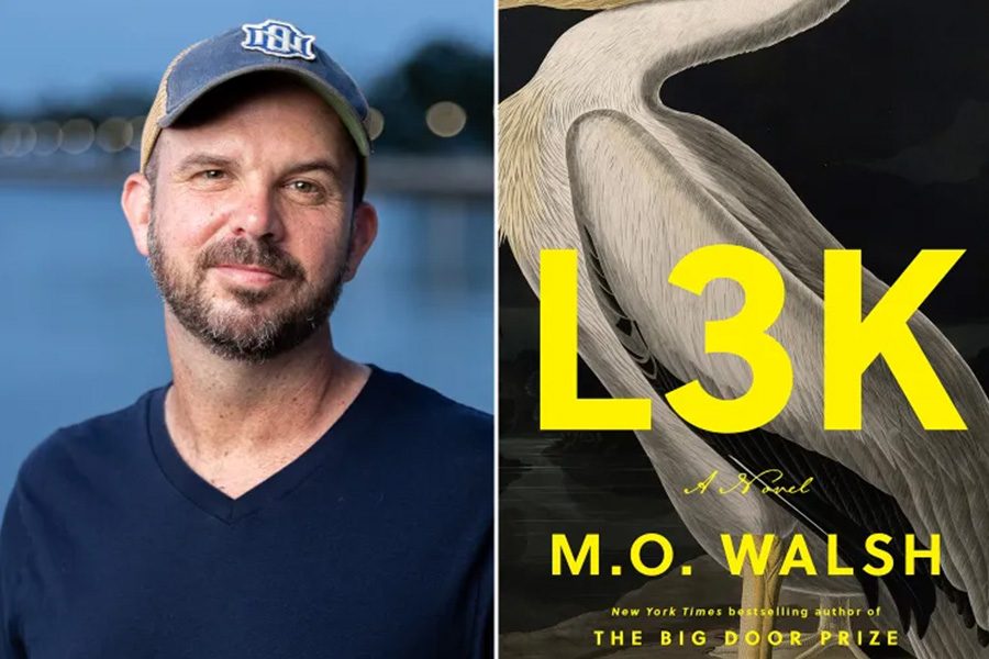 PEOPLE has exclusively revealed the cover of L3K, the upcoming novel from M.O. Walsh, director of our Creative Writing Workshop. Set in a near-future Louisiana, the new novel celebrates the state Walsh calls home while exploring its changing landscape.