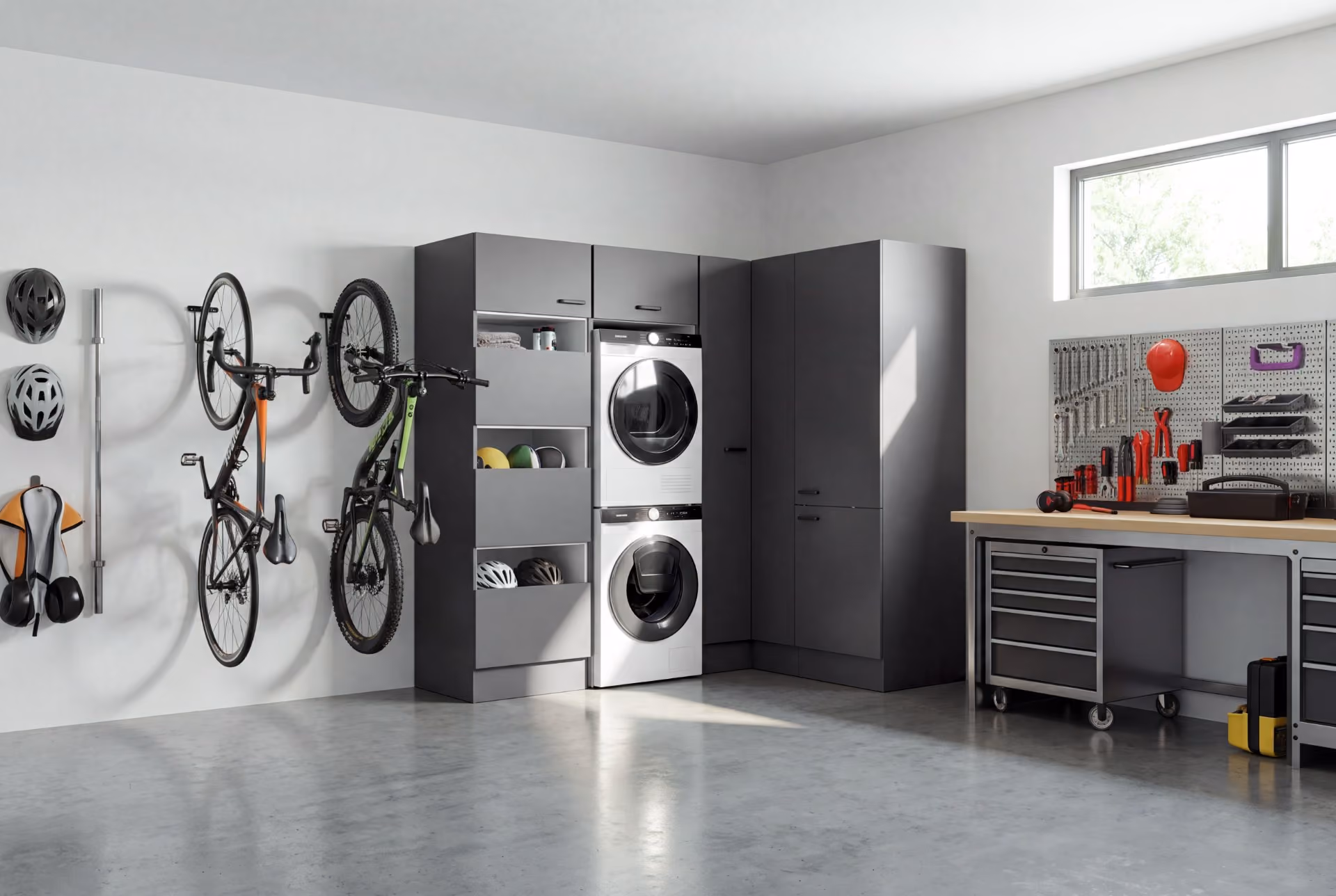 OPTIFIT Möbelserie OPTImulti – Kiel420 in der Garage