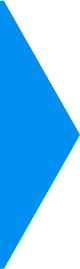 Solid blue right-pointing arrow on a white background.