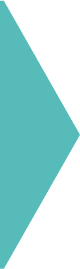 Teal colored right-pointing arrow shape with a flat back and angled front.