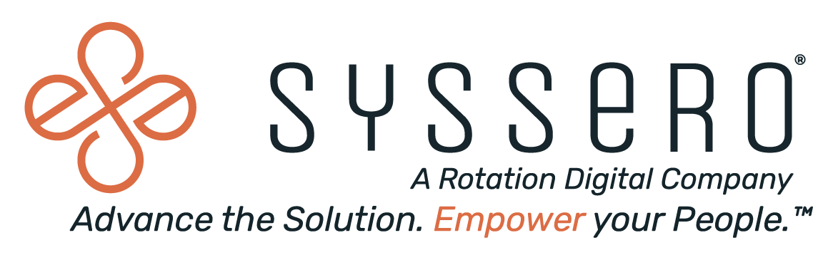 Logo with a salmon-colored abstract flower shape and the tagline: Empower Beyond Wellness.