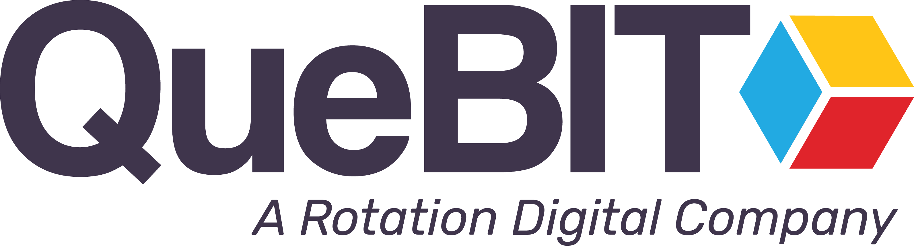 Logo with a salmon-colored abstract flower shape and the tagline: Empower Beyond Wellness.