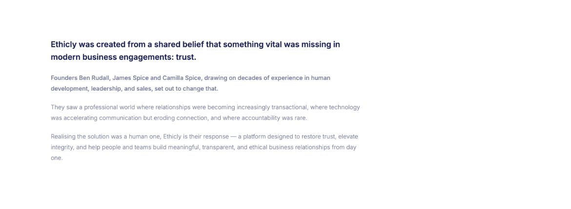 About Ethicly