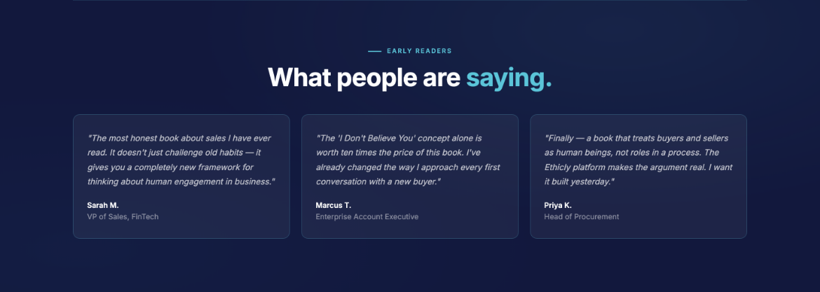What People Are Saying