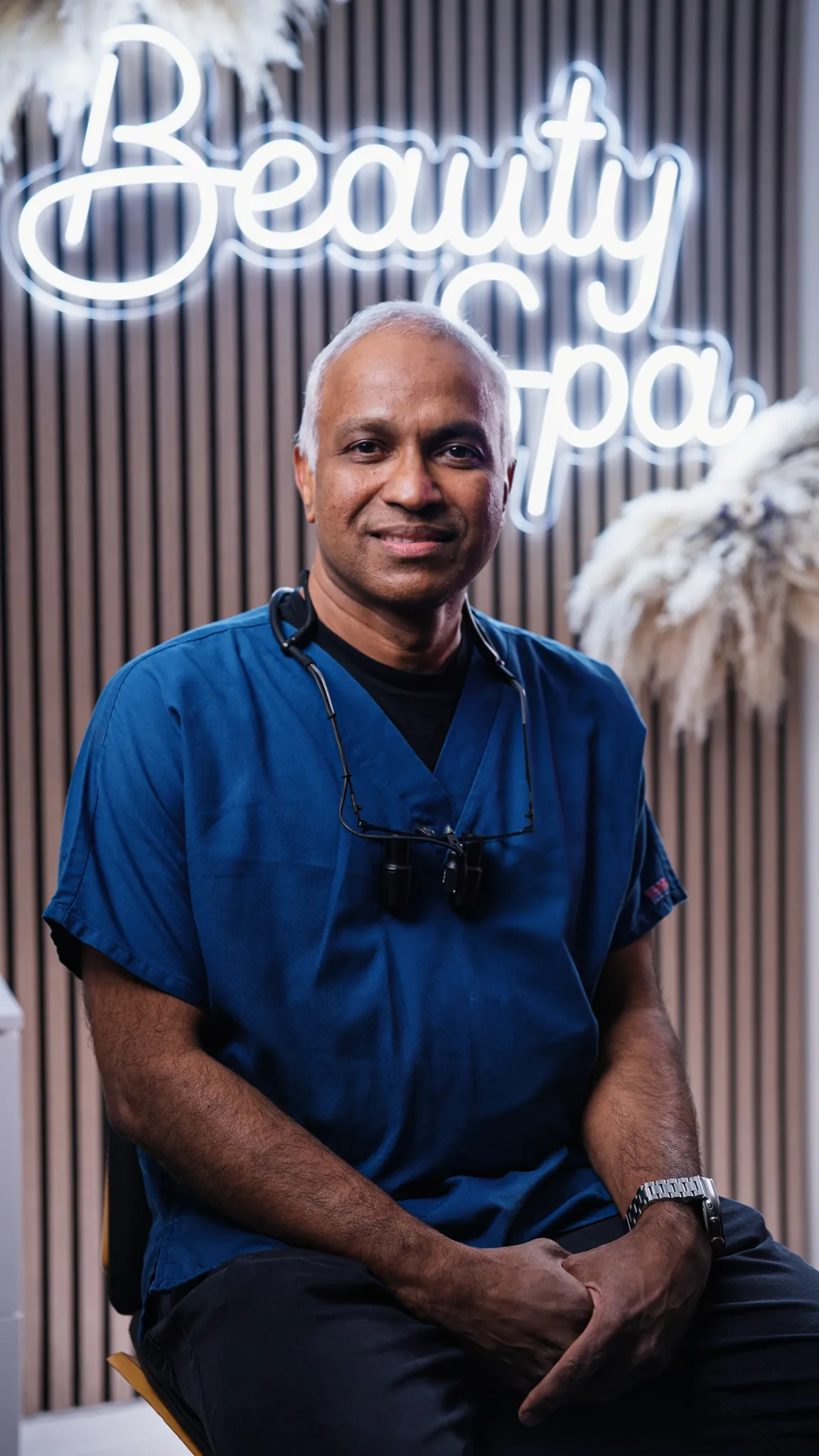 Dr Sabeer Alikkantavida at Sale Dental Spa