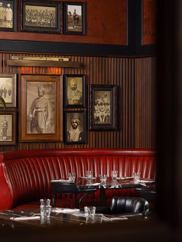 Doolally's dining room set for a graduation dinner, Richmond Street South