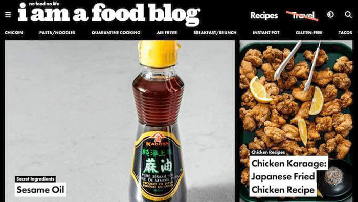 food blogs