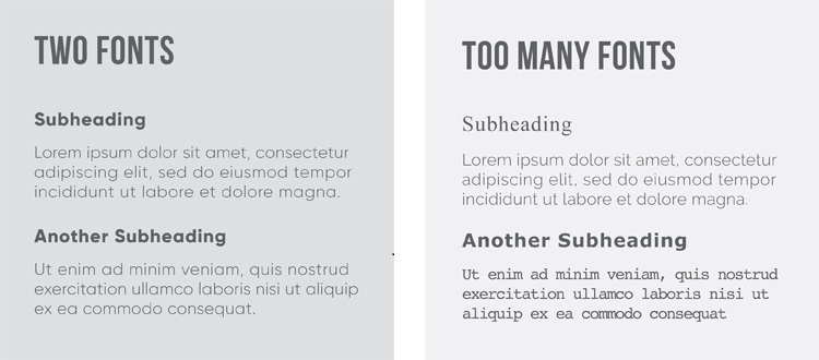 typography tips fonts