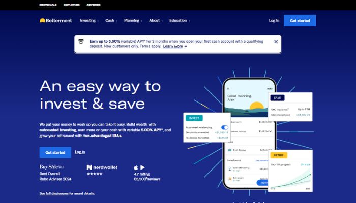Financial Services Website