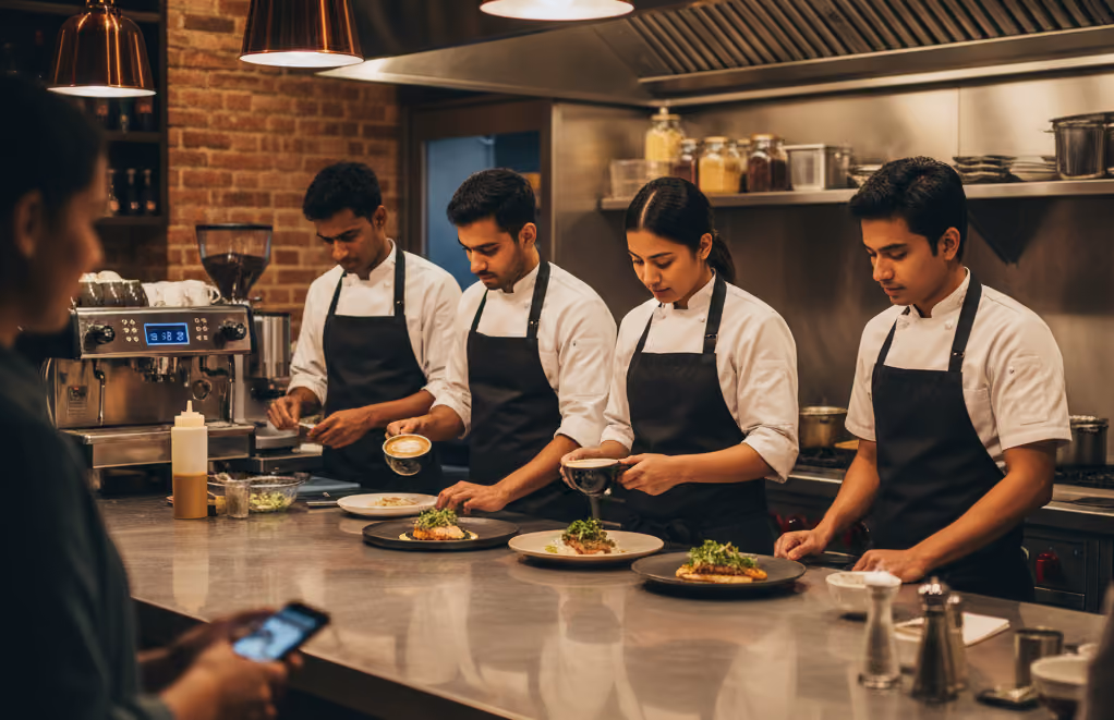 Kitchen Team at Work copy-1
