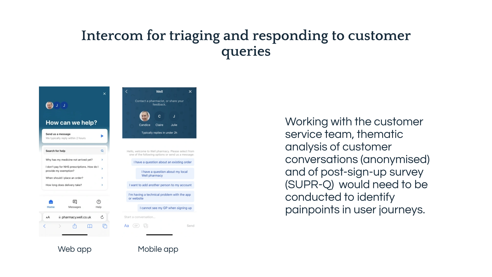 Chatbot and customer service challenges.