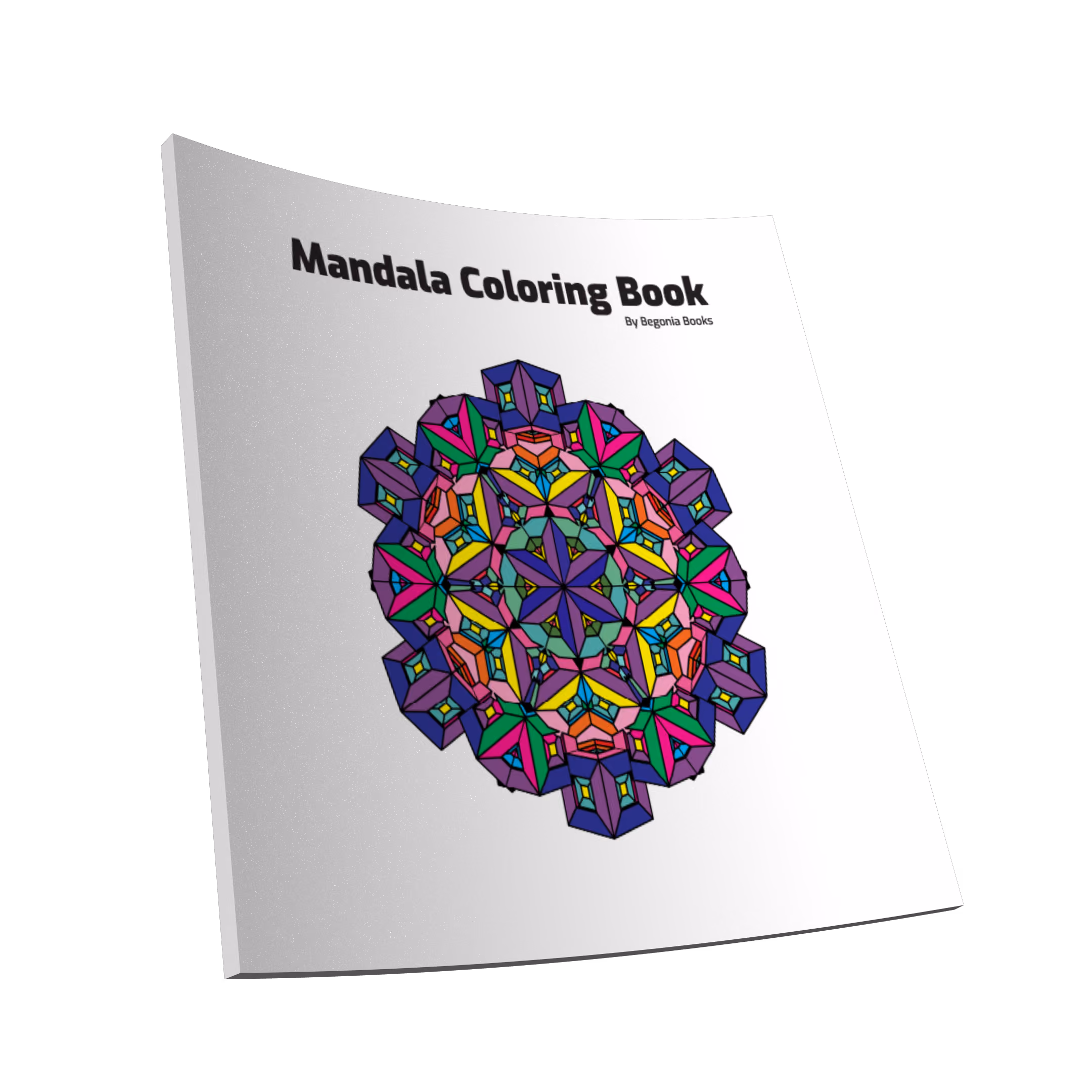 mandala book white